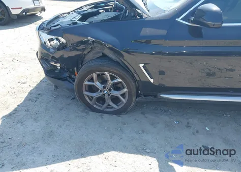 2021 BMW X3 Sdrive30I z USA, uszkodzony, nr VIN 5UXTY3C05M9H28810